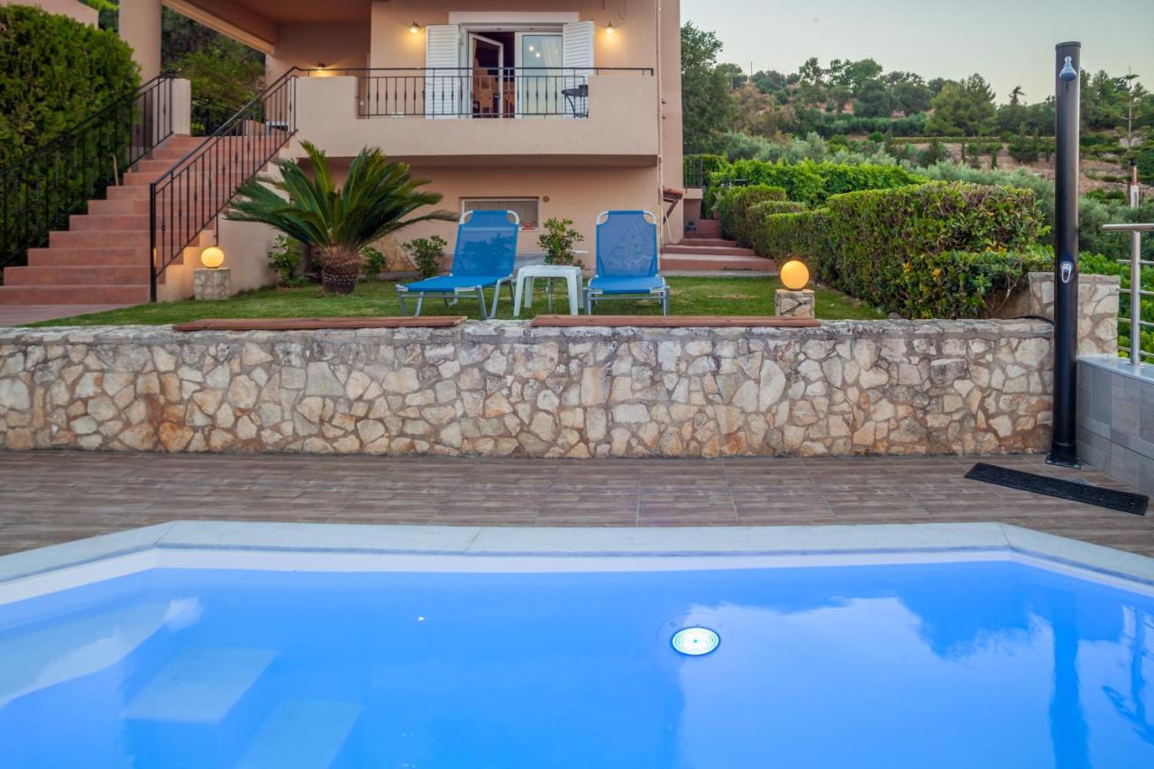 Panorama Traditional House With Private Pool Rodhiá Екстериор снимка