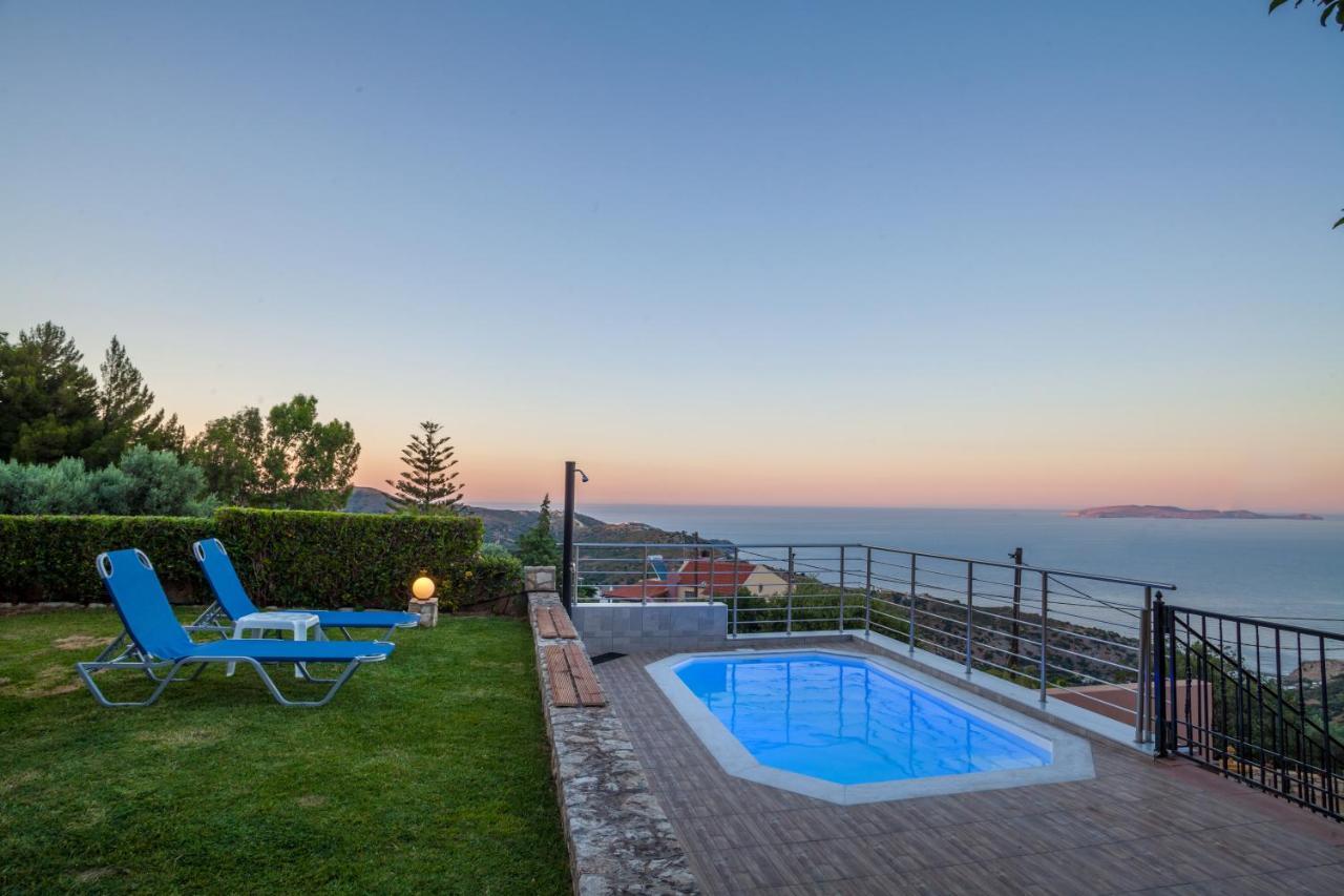 Panorama Traditional House With Private Pool Rodhiá Екстериор снимка